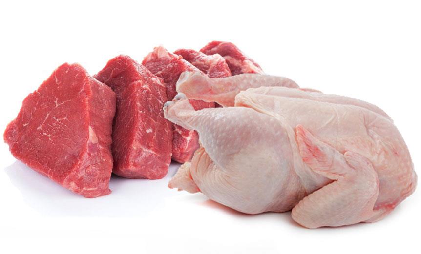افزایش قیمت گوشت قرمز و مرغ