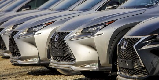 قیمت خودروهای وارداتی در بازار/ لکسوس ان‌ایکس ۱.۴ میلیارد تومان قیمت خورد