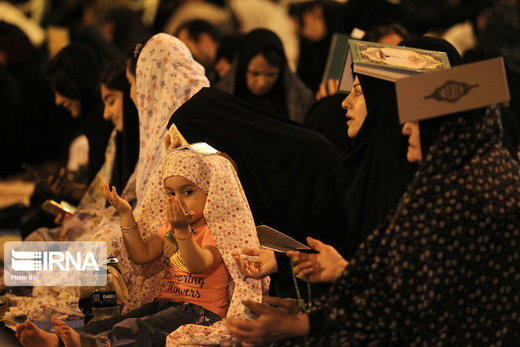 احیاء شب بیست و سوم رمضان در رشت